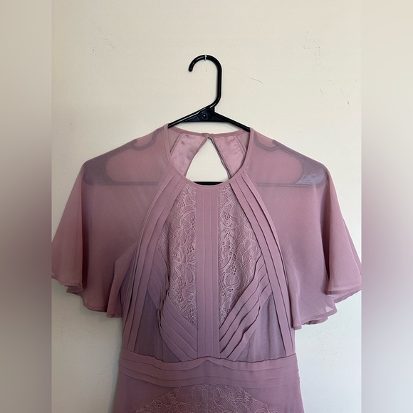 ASOS Midi Dress with Lace & Sheer Detail - Picture 4 of 12